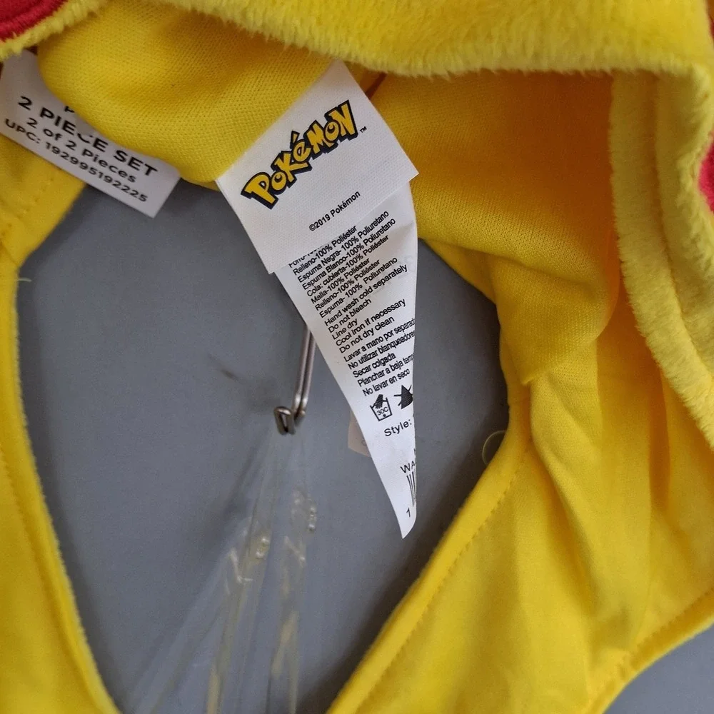 NWT Pokémon Pikachu Costume Hat And Tail